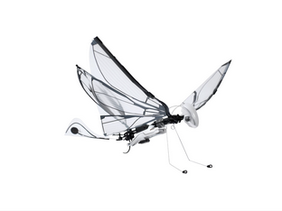 Drona Bionic Bird Meta Fly, Anvergura aripi:29 cm, Lungime:19 cm, Greutate 9.5g, Raza 100m, Viteza 18Km/h, 14+