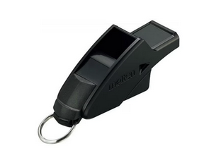 Fluier pentru arbitru de fotbal Molten Dolfin F, model RA0070, negru